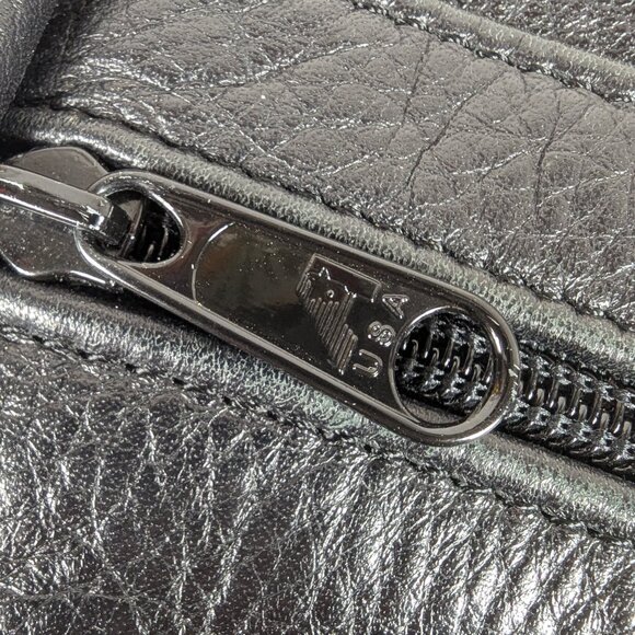 Ameribag Healthy Back Bag Original Black Leather Vintage Scuffs - Picture 5 of 9